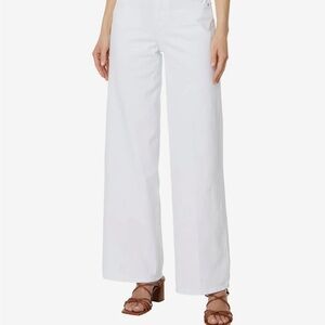 Paige Jeans Sasha White Wide-Leg 24
